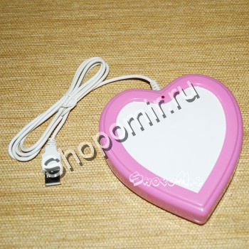 USB нагреватель для напитков "Сердце" 