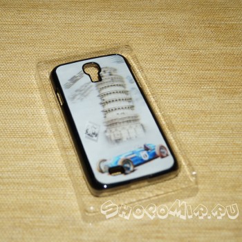 Чехол для телефона "Пизанская башня" с 3D эффектом на Samsung S4 GT-I9500